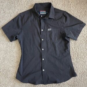 Burlebo Short Sleeve Button Down Sage Shirt